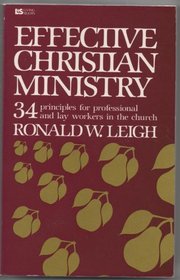 Effective Christian ministry (Living studies)