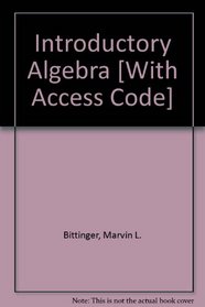 Introductory Algebra,  A La Carte + MathXL (3rd Edition)