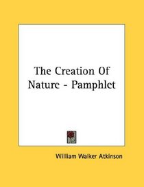 The Creation Of Nature - Pamphlet