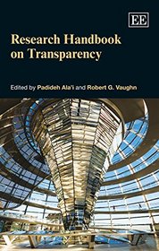 Research Handbook on Transparency (Elgar Original Reference)