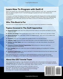Swift Apprentice Third Edition: Beginning Programming with Swift 4