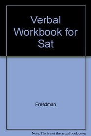 Verbal Workbook for Sat (Arco scholastic examination series)