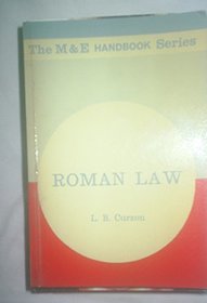 Roman law (The M. & E. handbook series)
