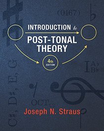 Introduction to Post-Tonal Harmony (Fourth Edition)