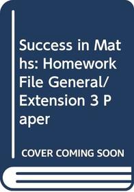 Success in Maths E3: Homework File 3 (SIM)