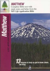 Matthew (Life Application Bible Studies (NIV))