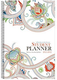 Well Planned Day, Student Planner Floral Style, July 2011 - June 2012