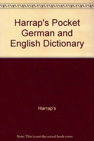 Harrap's Pocket German and English Dictionary