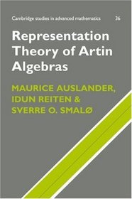 Representation Theory of Artin Algebras, Vol. 36 (Cambridge Studies in Advanced Mathematics)