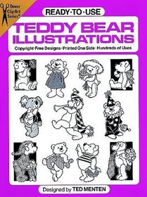 Ready-To-Use Teddy Bear Illustrations