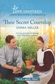 Their Secret Courtship (Love Inspired, No 1403) (True Large Print)