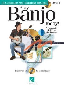 Play Banjo Today! Level 1 Bk/Cd (Ultimate Self-Teaching Method!)