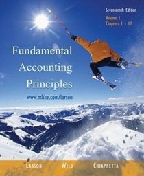 Fundamental Accounting Principles, Volume 1: Chapters 1-12 (17th Edition) Text Only