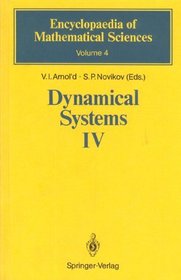 Dynamical Systems IV: Symplectic Geometry and Its Applications (Encyclopaedia of Mathematical Sciences)