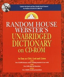 Random House Webster's Unabridged Dictionary on CD-ROM