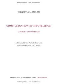 Communication et information (French Edition)