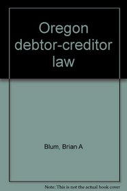 Oregon debtor-creditor law
