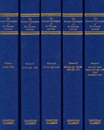St Thomas Aquinas Summa Theologica (translated by Fathers of the English Dominican Province) (5 Volume Set)