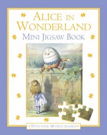 Alice in Wonderland Mini Jigsaw Book