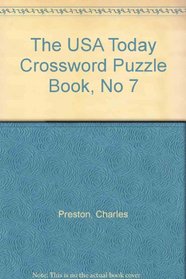 USA Today Crossword 07 (U. S. A. Today Crossword Puzzle Book No. 17)