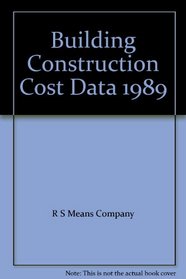 Building Construction Cost Data 1989