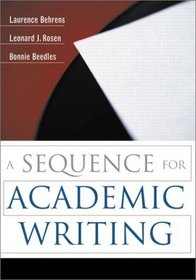 A Sequence for Academic Writing