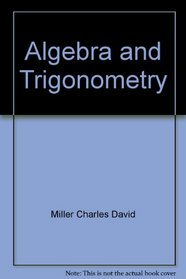 Algebra and trigonometry