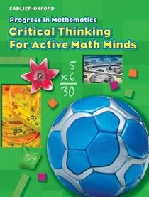 Progress in Mathematics Critical Thinking for Active Minds Workbook Grade 3