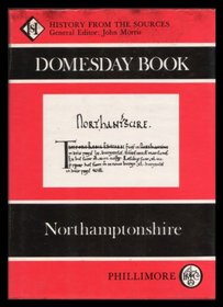 Domesday Book: Northamptonshire Domesday Book:Northamptonshire (Domesday Books (Phillimore))