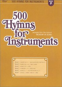 500 Hymns For Instruments: Book F, Chords, Drums, Melody, Bass