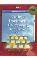 College Document Processing for Windows: Kit 2 : Lessons 61-120