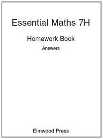 Essential Maths: Homework Book Answers Bk. 7H