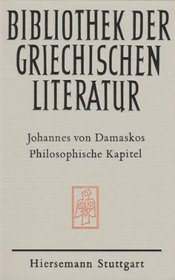 Philosophische Kapitel (Abteilung Patristik) (German Edition)