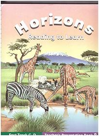 Horizons: Reading to Learn, Fast Track C-D, Teacher's Presentation Book 2