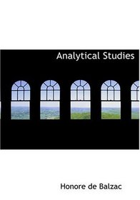 Analytical Studies (Large Print Edition)