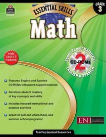 Essential Skills: Math Grd 3 (Essential Skills (Teacher Created Resources))