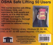 OSHA Safe Lifting, 50 Users