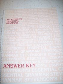 stevenson's essential grammar answer key
