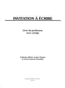 Invitation A Ecrire