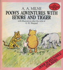 Pooh's Adventures with Eeyore and Tigger sticker book