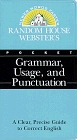 Random House Webster's Pocket Grammar, Usage, and Punctuation (Random House Newer Words Faster)
