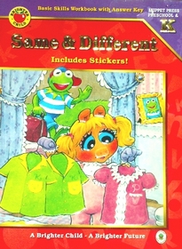 Same & Different: Basic Skills Workbook With Answer Key : Preschool & Grade K (Brighter Child)