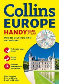 Handy Road Atlas of Europe (International Road Atlases)