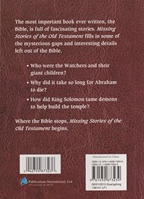 MISSING STORIES OF THE OLD TESTAMENT