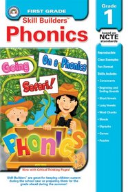 Phonics Skill Builders, 1st Grade: Mastering Basic Skills (Skill Builder (Rainbow Bridge))