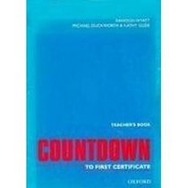 Countdown to First Certificate: Teacher's Book