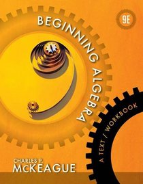 Beginning Algebra: A Text/Workbook (Textbooks Available with Cengage Youbook)