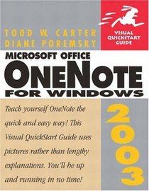 Microsoft Office OneNote 2003 for Windows (Visual QuickStart Guide)