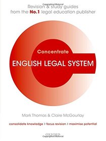 English Legal System Concentrate: Law Revision and Study Guide