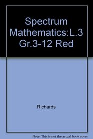 Spectrum Mathematics - Red Book, Level 3
